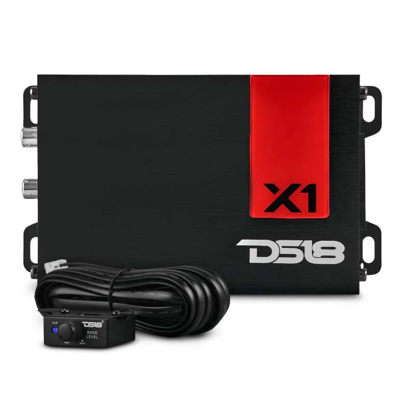 DS18 1-Channel Ultra Compact Class D Amplifier 300/1ohm 220/ohm 140/4ohm Watts RMS - Additional View 5