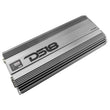Load image into Gallery viewer, DS18 1-Chnl Amp 18000 Burst/0.67ohm 10000/1ohm 5800/2ohm 3500/4ohm Watts RMS w/ Voltmeter Black - Side View