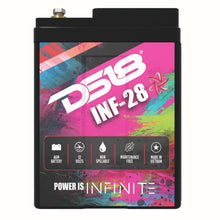 Load image into Gallery viewer, DS18 1000 Watts 28 AH Infinite AGM Power Cell Battery - Side View