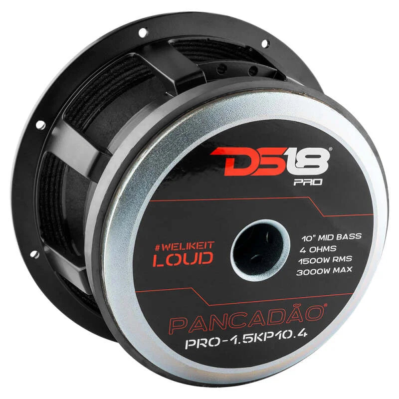 DS18 10in 1000 Watts RMS 4 ohm Mid-Bass Loudspeaker - Additional View 5