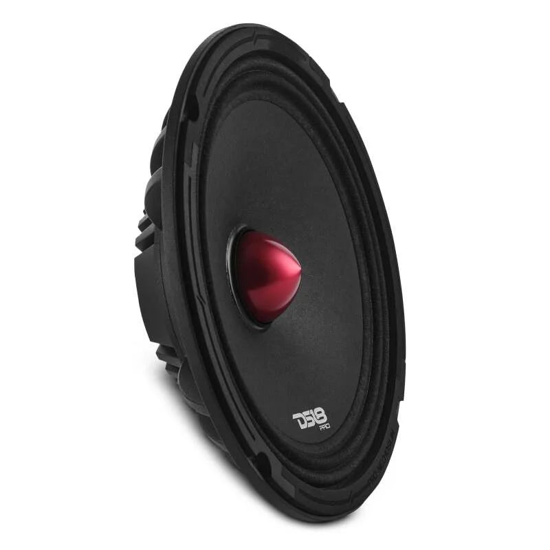 DS18 10in 250 Watts RMS 4 ohm Neodymium Shallow Mid-Range Loudspeaker Bullet Loudspeaker - Side View