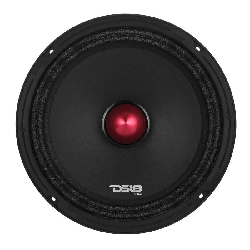 DS18 10in 250 Watts RMS 4 ohm Neodymium Shallow Mid-Range Loudspeaker Bullet Loudspeaker - Additional View 7