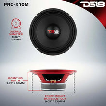 Load image into Gallery viewer, DS18 10in 300 Watts RMS 8 ohm Mid-Range Loudspeaker - Additional View 5