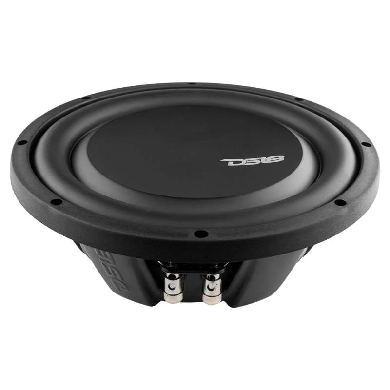 DS18 10in 500 Watts RMS 2 ohm DVC Shallow Mount Water Resistant Subwoofer - Back View