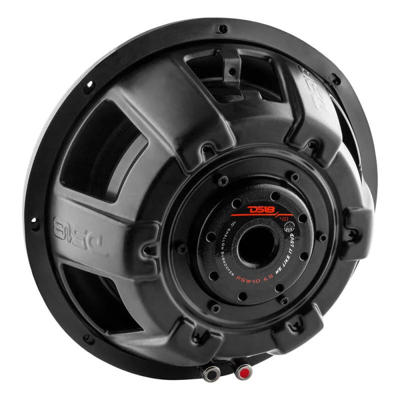 DS18 10in 500 Watts RMS 4 ohm SVC Shallow Mount Water Resistant Subwoofer - Installation View