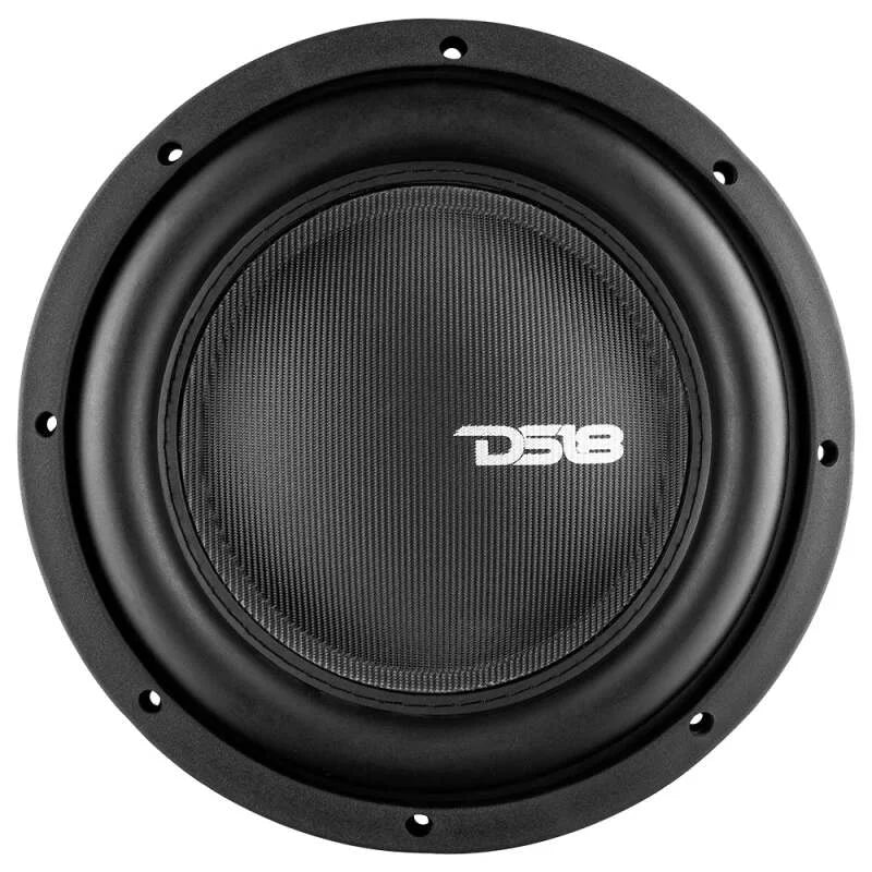 DS18 10in 600 Watts RMS 2 ohm DVC Shallow Mount Fiber Glass Subwoofer IXS Series - Additional View 5