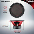 Load image into Gallery viewer, DS18 10in 600 Watts RMS 4ohm DVC Carbon Fiber Dust Cap - Back View