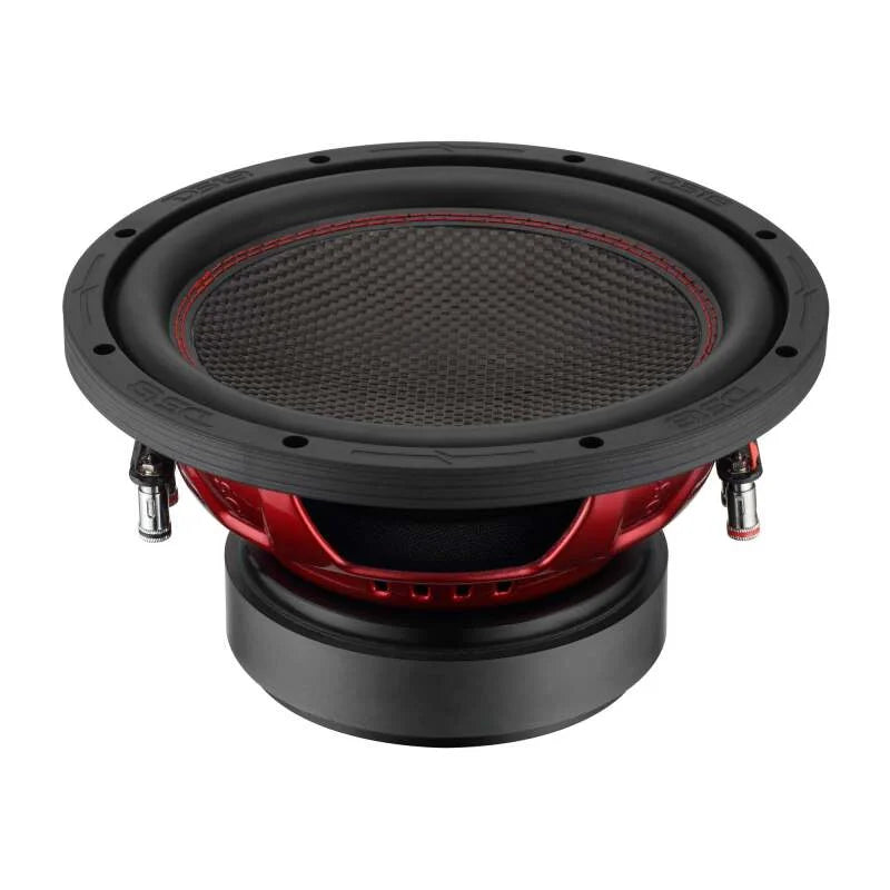 DS18 10in 600 Watts RMS 4ohm DVC Carbon Fiber Dust Cap - Installation View