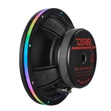 Load image into Gallery viewer, DS18 10in Digital LED Speaker Ring w/ Digital LED lights 1/2in Spacer Depth - Side View