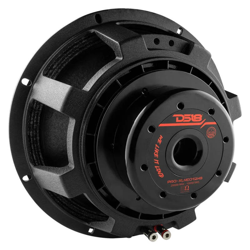 DS18 12in 1000 Watts RMS 8 ohm Neodymium Mid-Bass Loudspeaker - Installation View