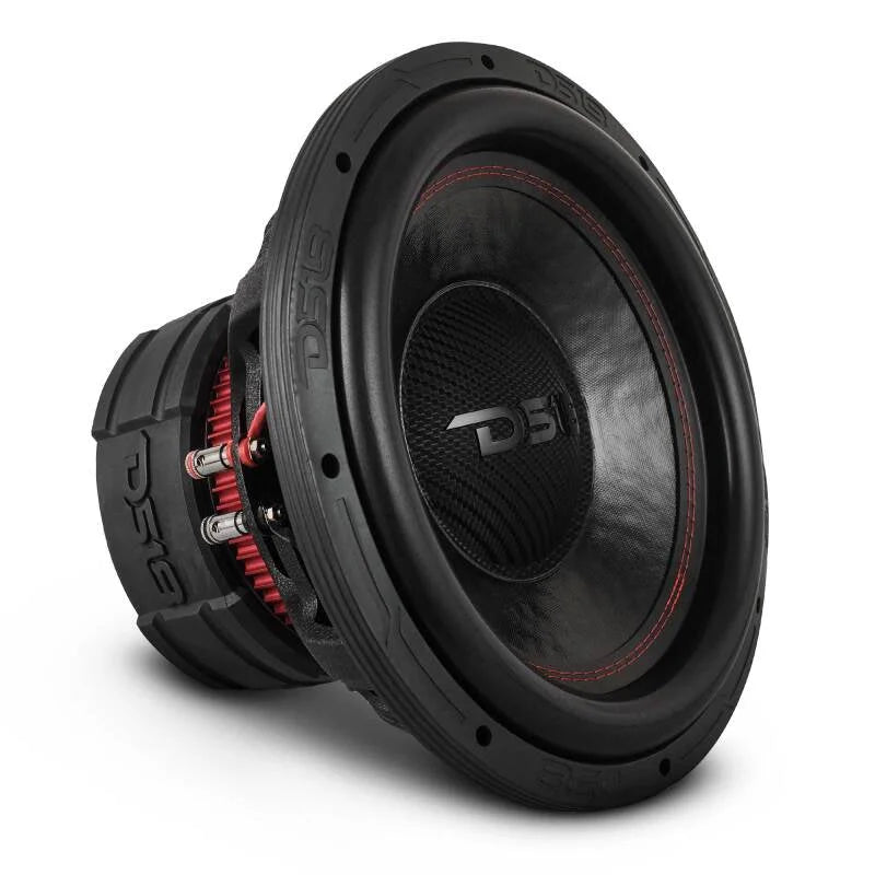 DS18 12in 1500 Watts RMS 4+4 ohm DVC Quad Stacked Magnet Reinforced Cone Subwoofers - Installation View