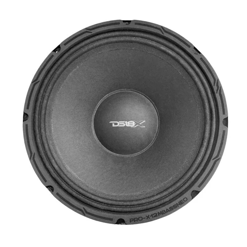 DS18 12in 500 Watts RMS 8 ohm Mid-Bass Neodymium Loudspeaker - Side View