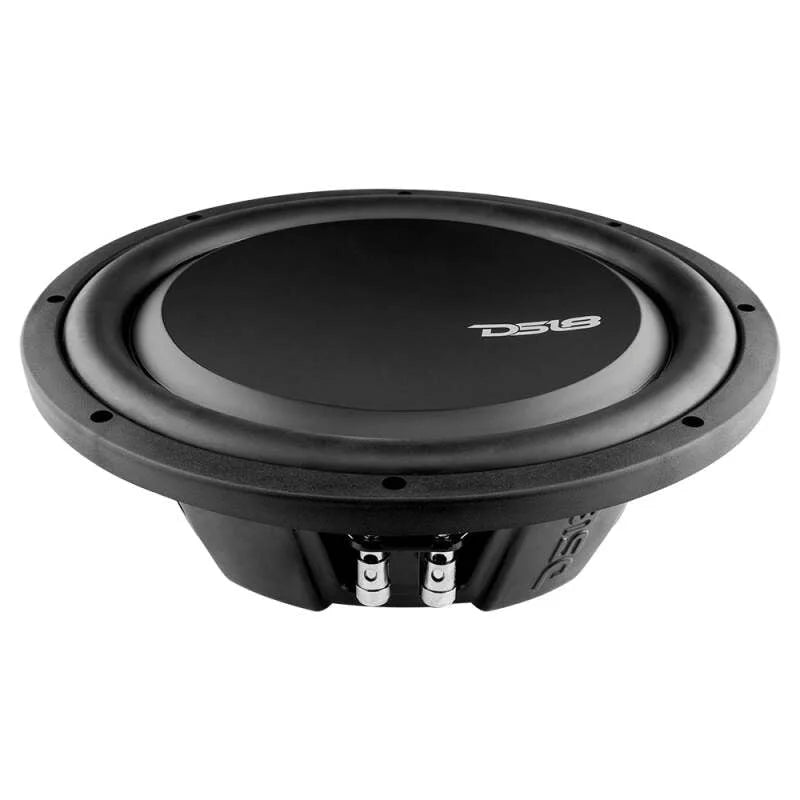 DS18 12in 600 Watts RMS 2 ohm DVC Shallow Mount Water Resistant Subwoofer - Main Product View