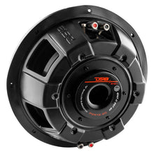Load image into Gallery viewer, DS18 12in 600 Watts RMS 2 ohm DVC Shallow Mount Water Resistant Subwoofer - Side View