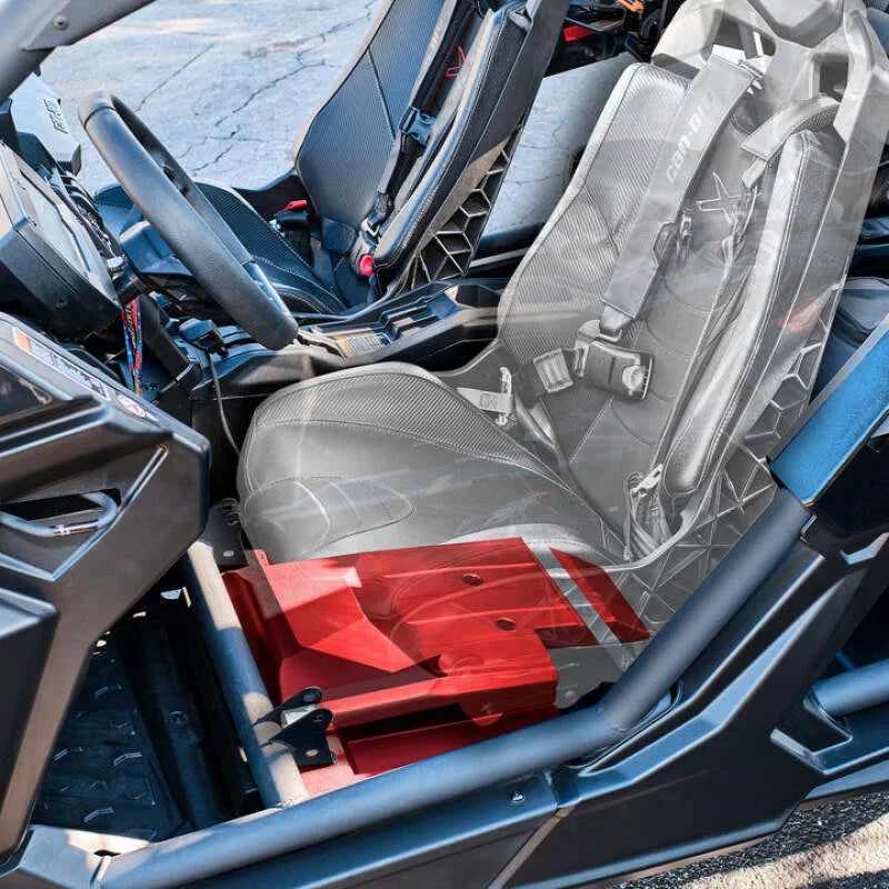 DS18 12in Subwoofer Enclosure Driver Side PSW12.4D Included fits 2018-2024 Can-Am Maverick - Additional View 6
