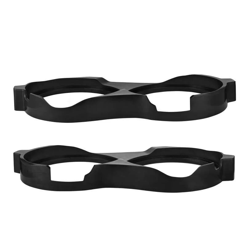 DS18 14-23 Harley Davidson Saddle Bag Mid Bass Adapter Ring 2x 10in ABS Black - Main Product View