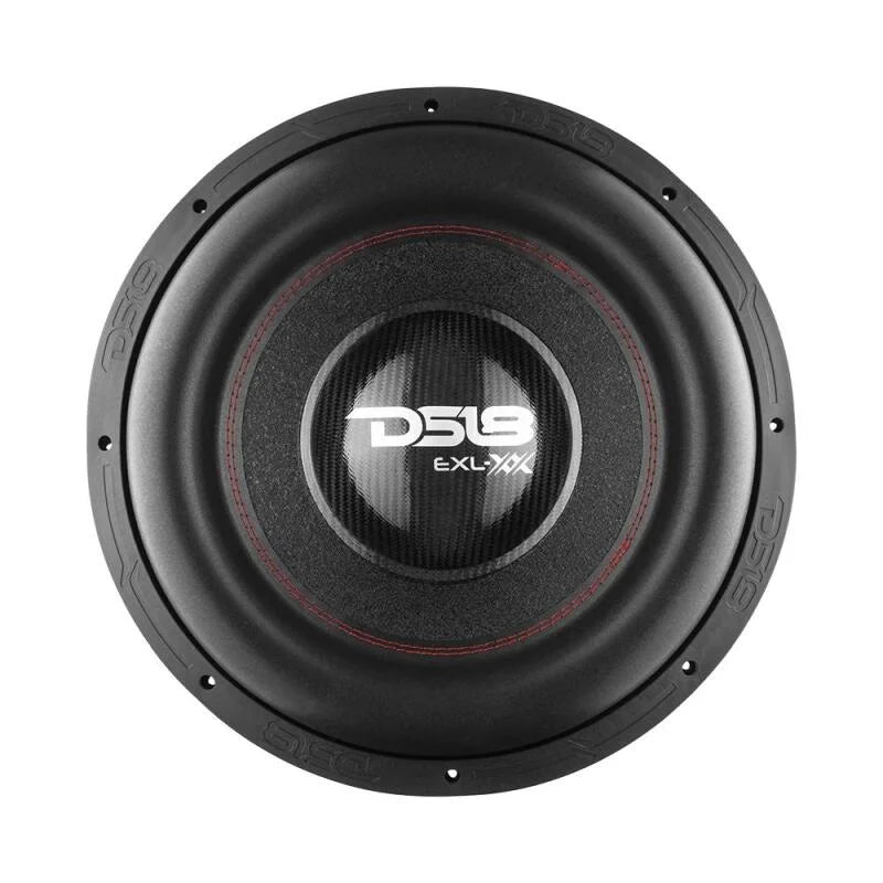 DS18 15in 2000 Watts RMS 2 ohm DVC High Excursion Subwoofers w/ Deep Aggressive Bass - Side View