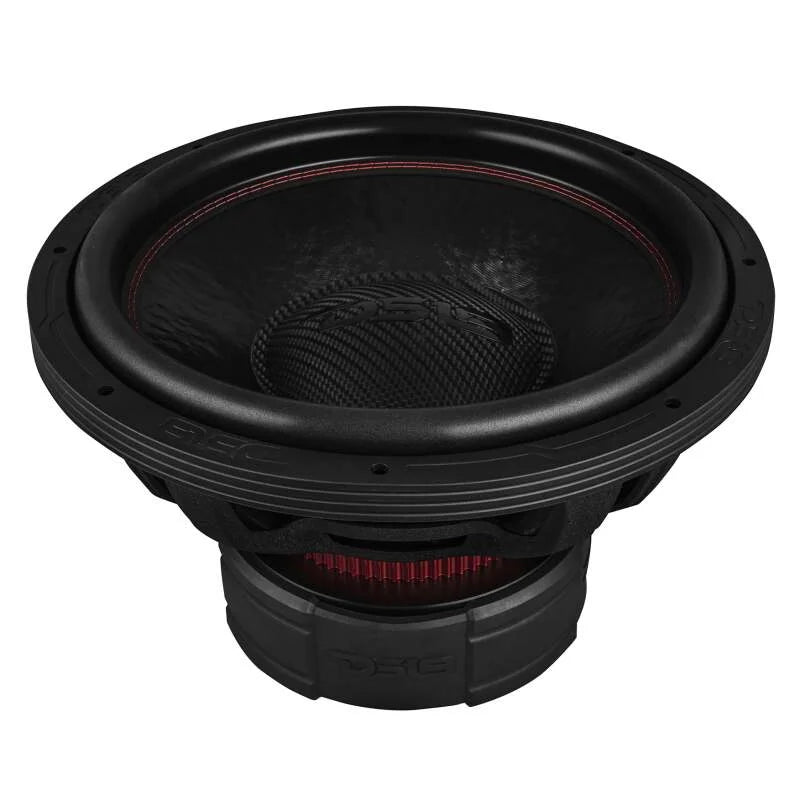 DS18 15in 2500 Watts RMS 4+4 ohm DVC Quad Stacked Magnet Reinforced Cone Subwoofers - Main Product View