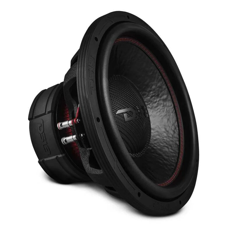 DS18 15in 2500 Watts RMS 4+4 ohm DVC Quad Stacked Magnet Reinforced Cone Subwoofers - Installation View