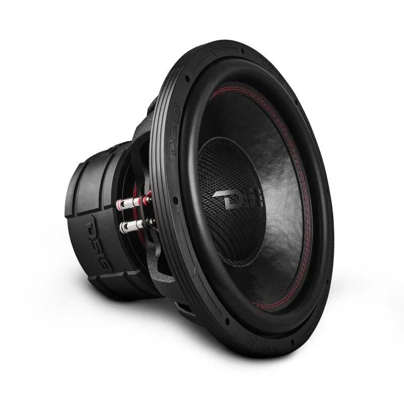 DS18 15in 3000 Watts RMS 4+4 ohm DVC Quad Stacked Magnet Reinforced Cone Subwoofers - Main Product View