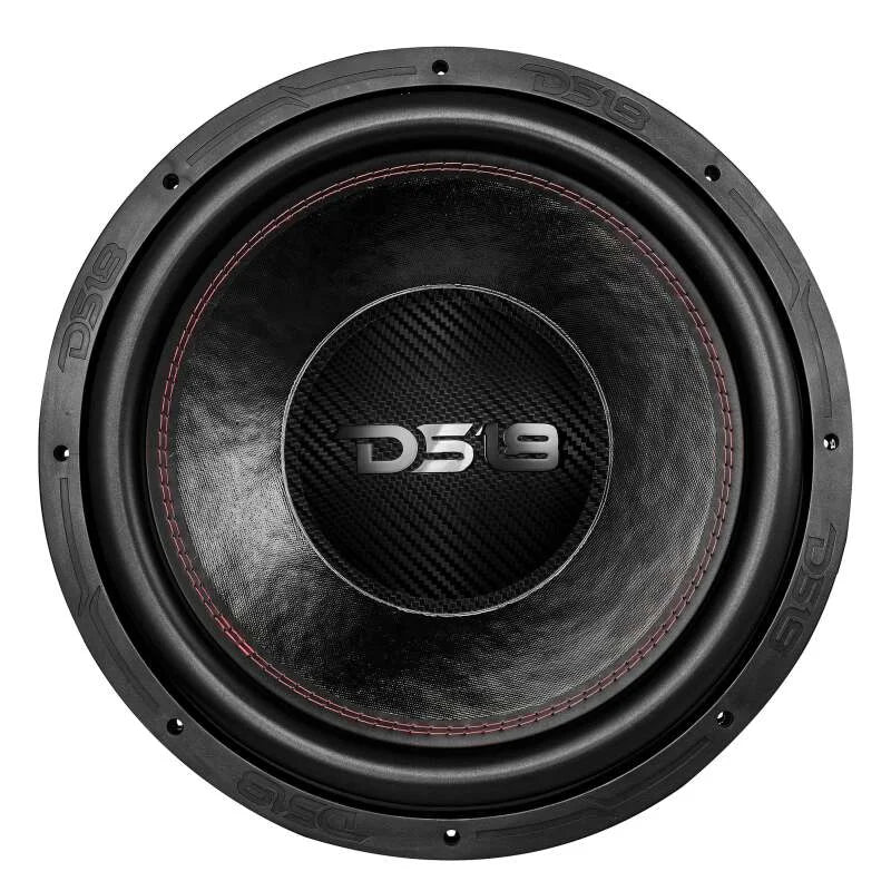 DS18 15in 3000 Watts RMS 4+4 ohm DVC Quad Stacked Magnet Reinforced Cone Subwoofers - Side View