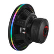 Load image into Gallery viewer, DS18 15in Digital LED Speaker Ring w/ Digital LED lights 1/2in Spacer Depth - Side View