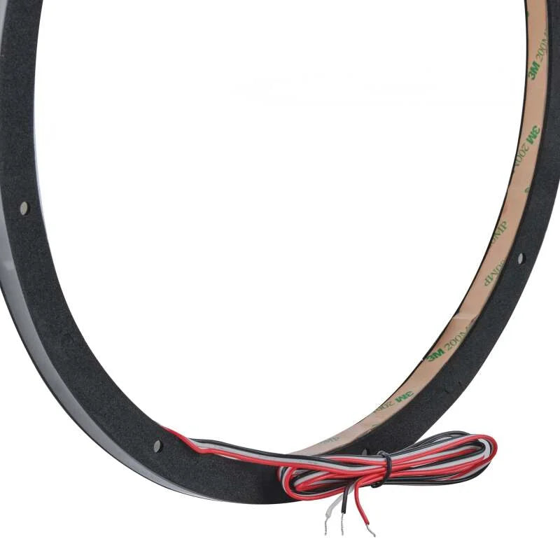 DS18 15in Digital LED Speaker Ring w/ Digital LED lights 1/2in Spacer Depth - Back View