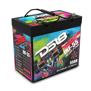DS18 1750 Watts 55 AH Infinite AGM Power Cell Battery - Main Product View