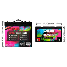 Load image into Gallery viewer, DS18 1750 Watts 55 AH Infinite AGM Power Cell Battery - Installation View