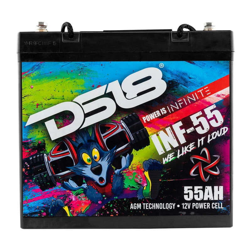 DS18 1750 Watts 55 AH Infinite AGM Power Cell Battery - Additional View 6
