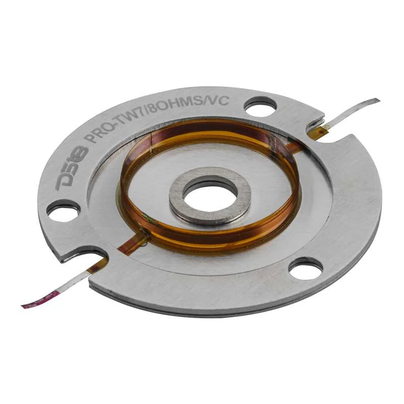 DS18 1in Aluminum Replacement Diaphragm For PRO-TW7L & Universal 8 ohm - Side View