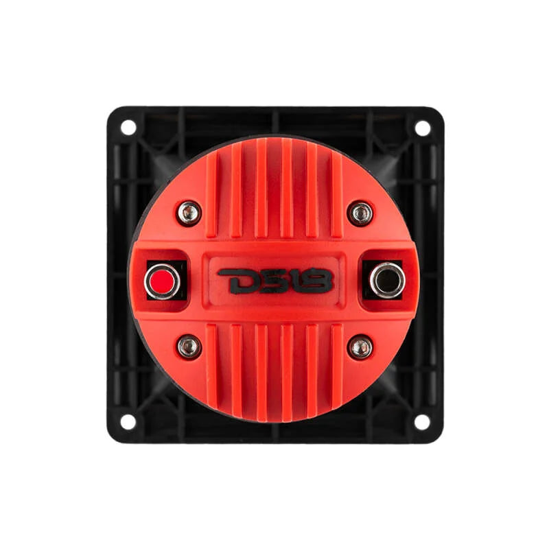 DS18 1in Drivers 120 Watts 1in Phenolic Vc 8 ohm PRO-DR1P + PRO-H44/BK - Side View