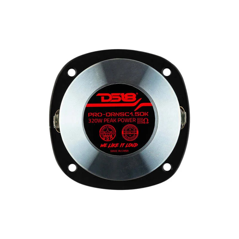 DS18 1in Drivers 160 Watts 1.5in Polyimide Vc 8 ohm - Side View