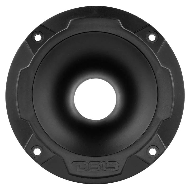 DS18 1in Twist-On Throat Horn 45 Degree 1.77in Depth Black Shallow - Installation View