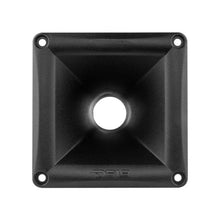 Load image into Gallery viewer, DS18 1in Twist-On Throat Plastic Horns 45x45 Degree 2.71in Depth Black - Main Product View
