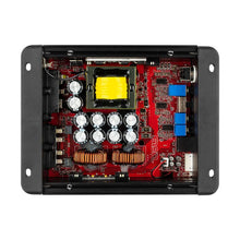Load image into Gallery viewer, DS18 2-Channel Amp 700/4 Ohm Bridge 2x 350/2 Ohm 2x 240/4 Ohm Watts RMS Class D - Side View