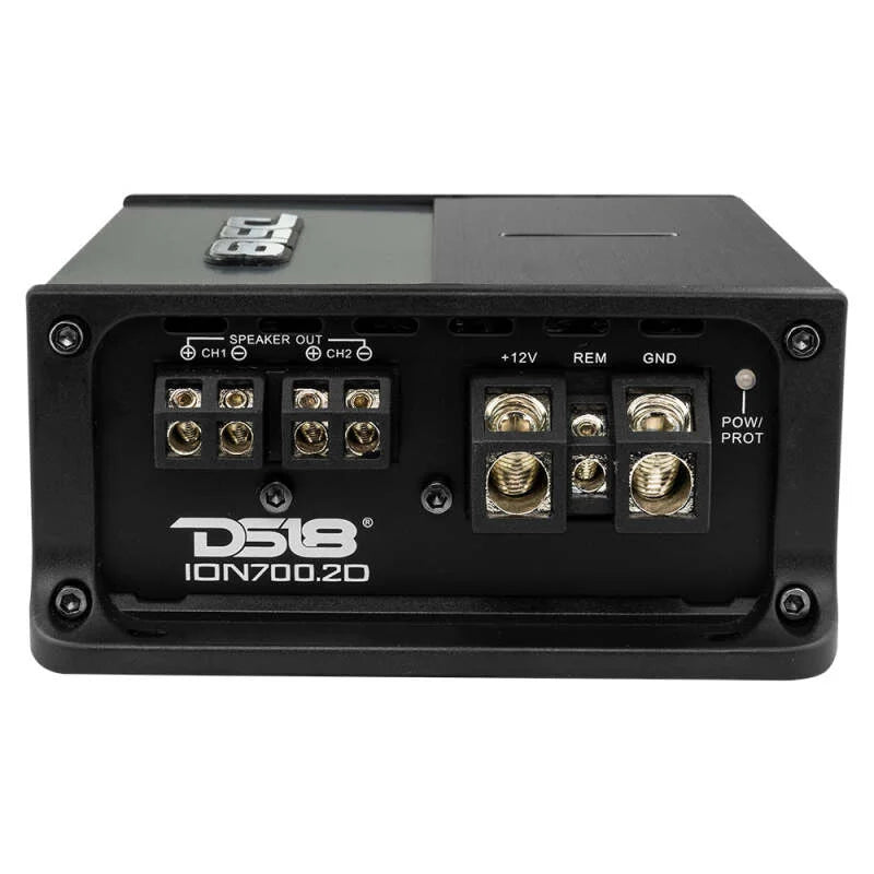 DS18 2-Channel Amp 700/4 Ohm Bridge 2x 350/2 Ohm 2x 240/4 Ohm Watts RMS Class D - Additional View 6