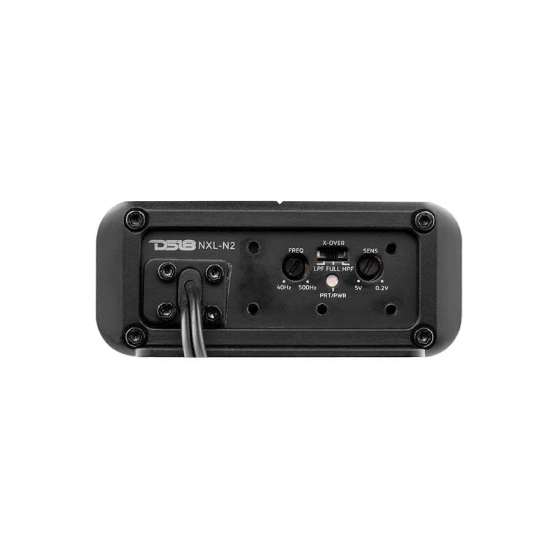 DS18 2-Channel Class-D Amp Full-Range 2x 100 Watts RMS at4 ohm IP67 Waterproof Rating - Main Product View