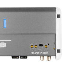 Load image into Gallery viewer, DS18 2-Channel Class-D Amp Full-Range 2x 250 Watts RMS at 4 Ohm IP55 Waterproof Rating - Side View