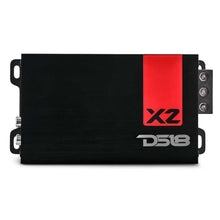 Load image into Gallery viewer, DS18 2-Channel Ultra Compact Class D Amplifier 380/4 Ohm Bridge 2x 230/2 Ohm 2x 140/4 Ohm Watts RMS - Side View