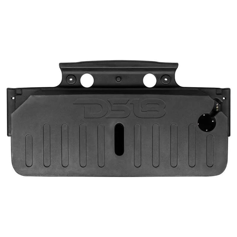 DS18 2007-18 Jeep JK/JKU Soundbar Enclosure Fits 8 x 10in/2x 2.3in/2x 1in (Speakers not Included) - Side View