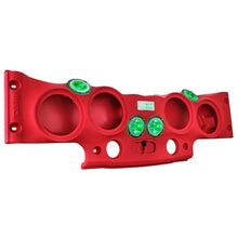 Load image into Gallery viewer, DS18 2007-18 Jeep JK/JKU Soundbar Fits 4 x 8in Speakers (Not Included) Tweeters Drivers Included-Red - Installation View