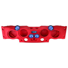 Load image into Gallery viewer, DS18 2007-18 Jeep JK/JKU Soundbar Fits 4 x 8in Speakers (Not Included) Tweeters Drivers Included-Red - Additional View 6