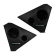 Load image into Gallery viewer, DS18 2015+ Polaris Slingshot Front Panel Enclosure Fits 2x 6.5in &amp; 2x 3.8in Speakers (Not Included) - Installation View