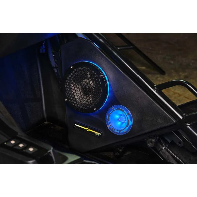 DS18 2015+ Polaris Slingshot Front Panel Enclosure Fits 2x 6.5in & 2x 3.8in Speakers (Not Included) - Additional View 11