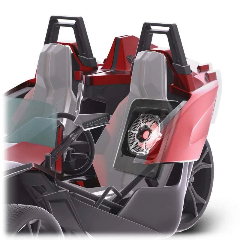 DS18 2015+ Polaris Slingshot Rear Subwoofer Enclosure Fits 10in Subwoofer (Subwoofer Not Included) - Additional View 5