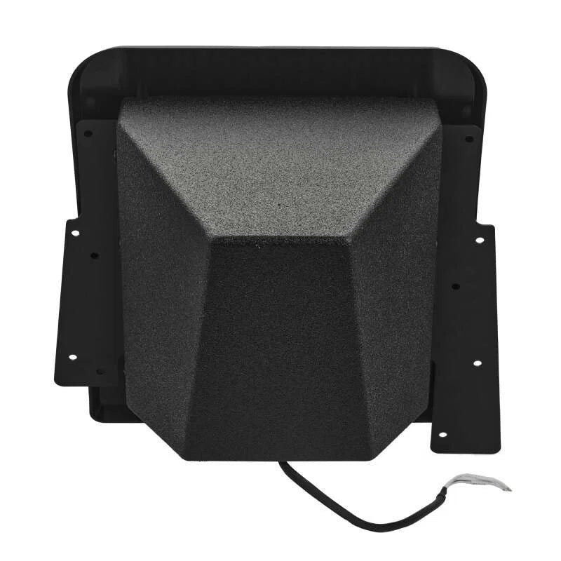 DS18 2015+ Polaris Slingshot Rear Subwoofer and Enclosure w/ EXL-X10.4D Subwoofer- Black Finish - Side View