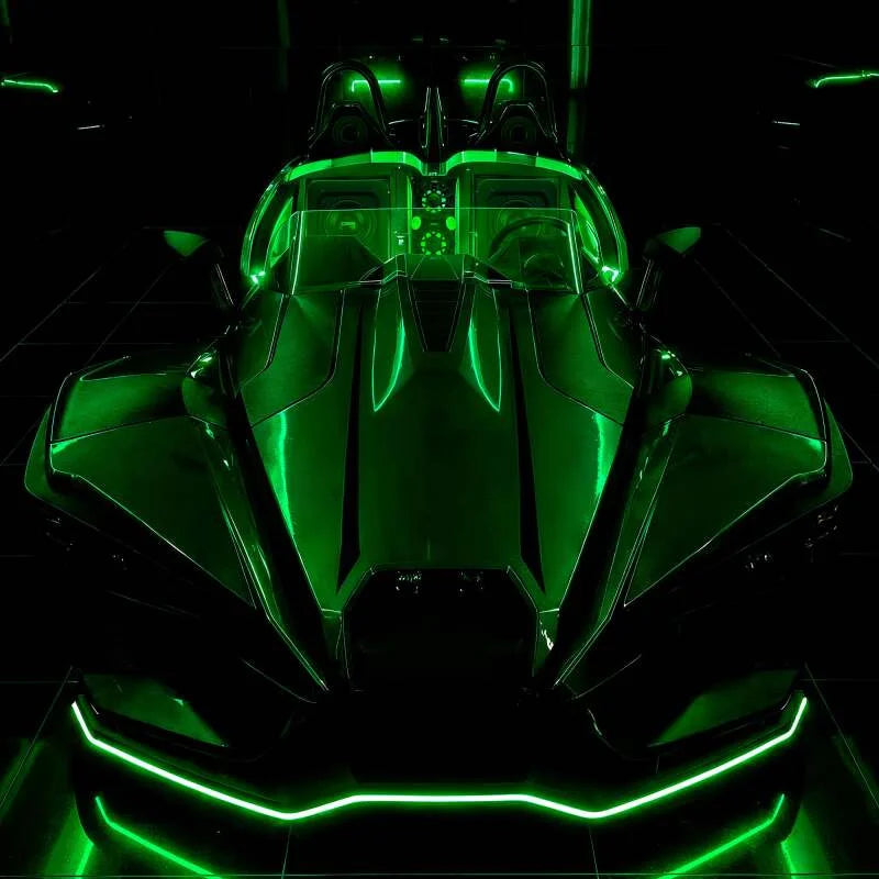 DS18 2015+ Polaris Slingshot Rear Subwoofer and Enclosure w/ EXL-X10.4D Subwoofer- Black Finish - Additional View 8