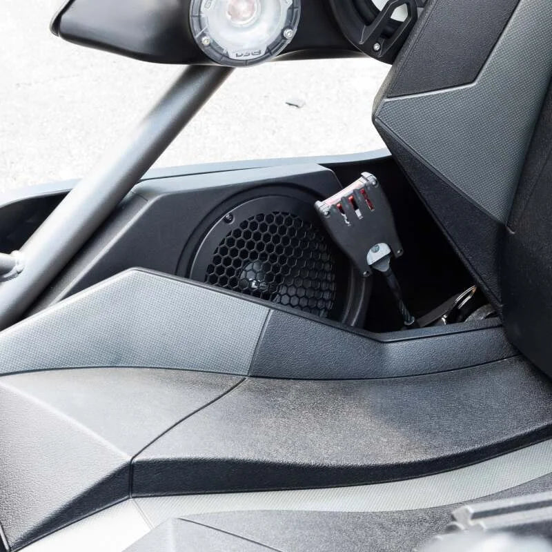 DS18 2015+ Polaris Slingshot Side Panel Enclosure Fits 2x 6.5in & 2x 2.3in (Speakers Not Included) - Main Product View