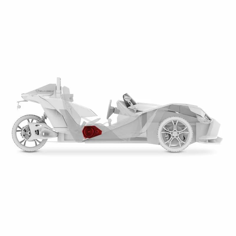 DS18 2015+ Polaris Slingshot Side Panel Enclosure Fits 2x 6.5in & 2x 2.3in (Speakers Not Included) - Additional View 5